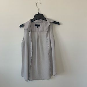 Banana Republic Button-down tank